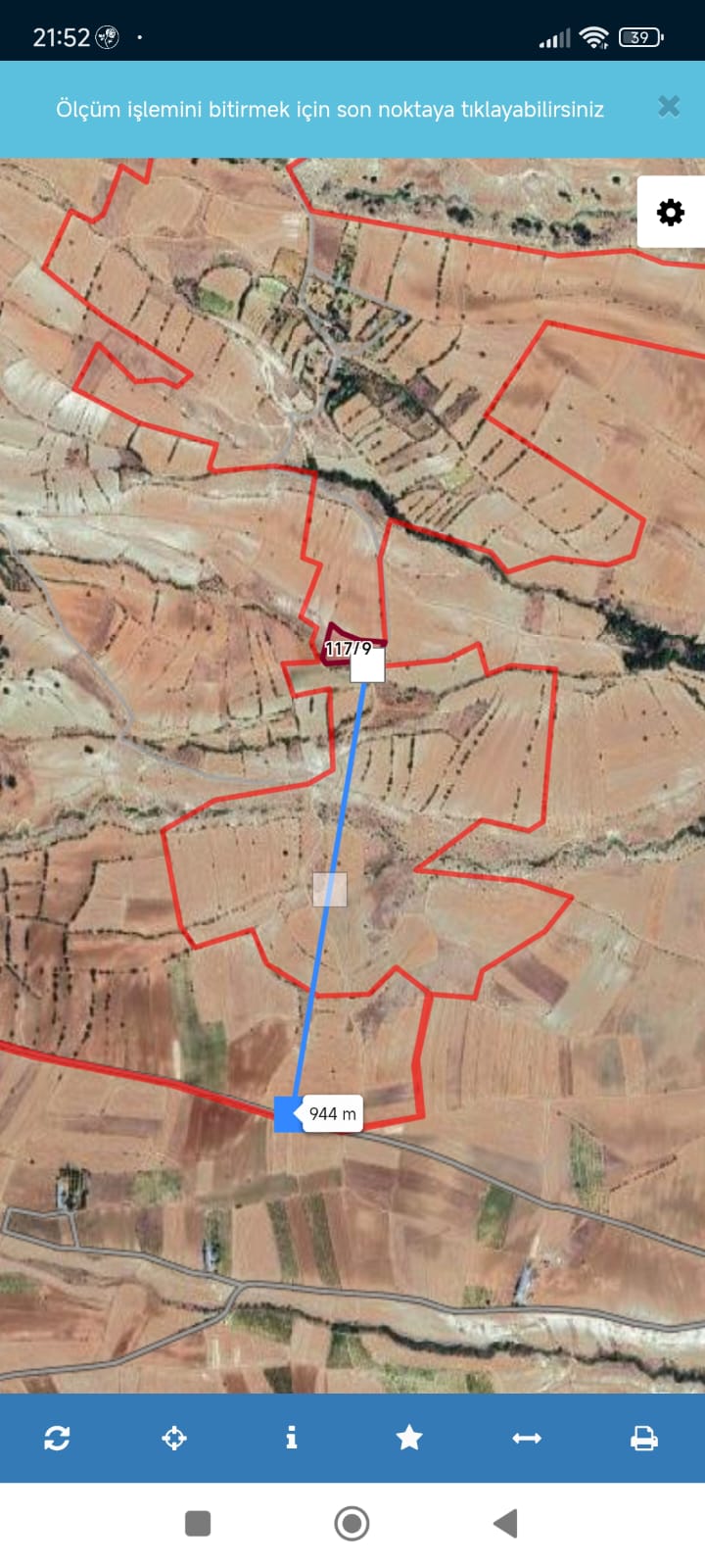 Elazığ / Merkez / Balpınar Köyü  6.521M² SATILIK ARSA  - ELAZIĞ MERKEZ fotoğraf 3
